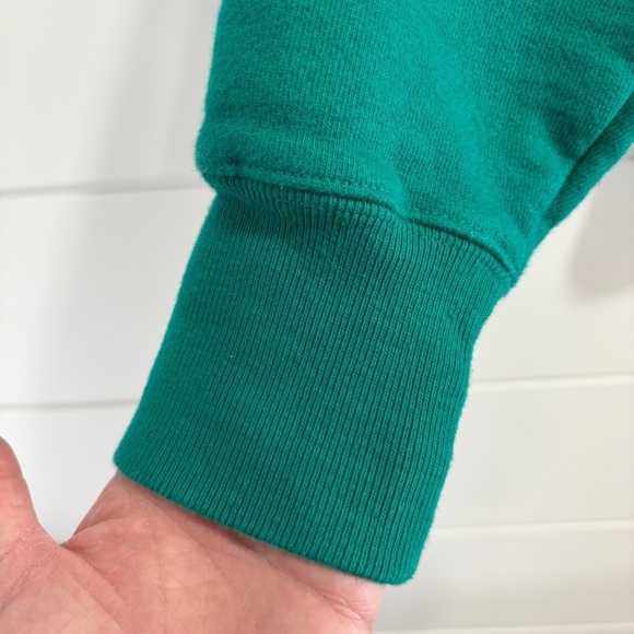 Champion reverse weave green crew neck sweatshirt size small - Picture 4 of 14